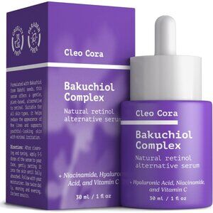 Bakuchiol Retinol Serum - Anti Aging Face & Eyes - Korean Skincare Retinol Alt